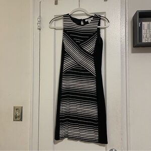 Black and white Maxi dress